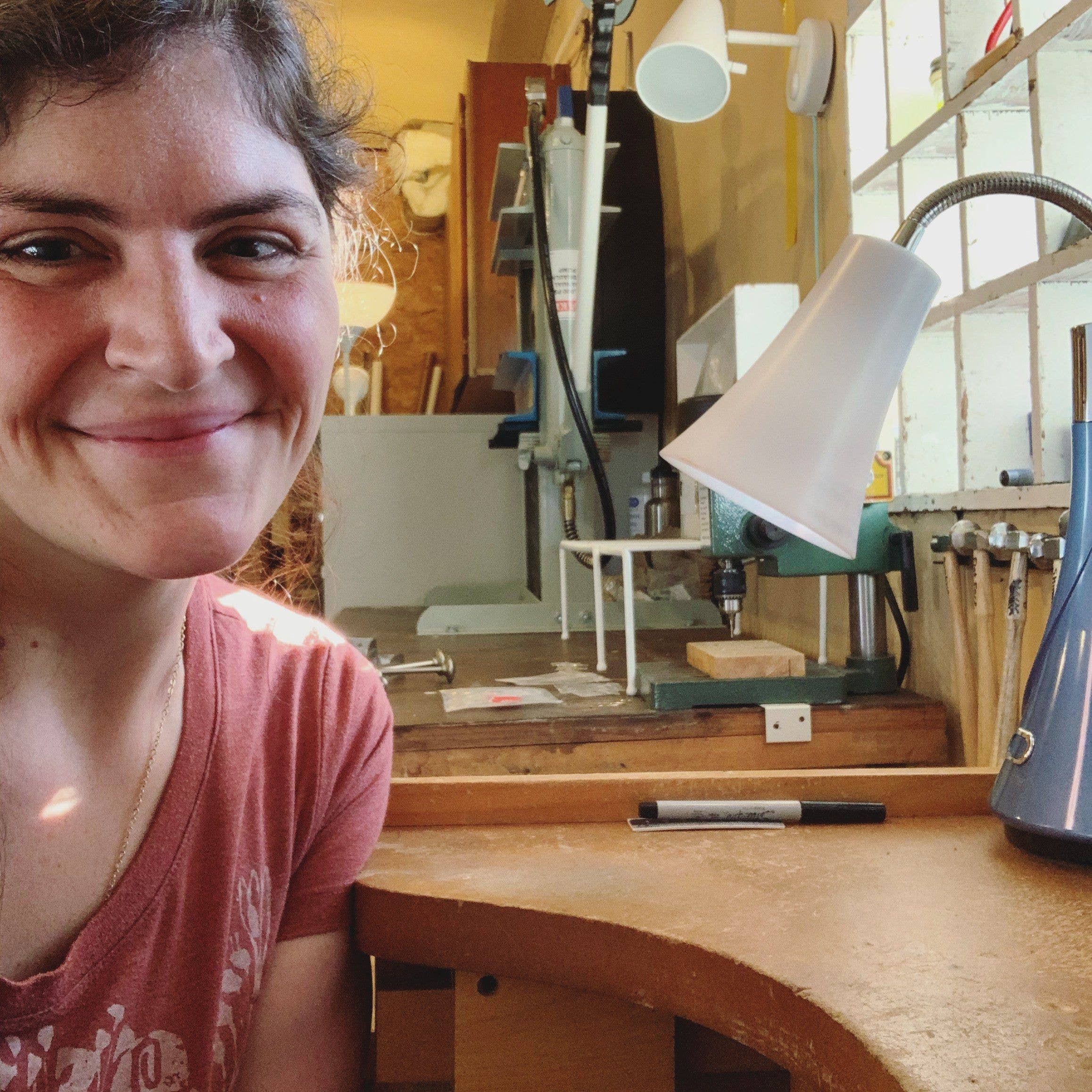 Foamy Wader - Wholesale Band/Stacked Ring - Sunrise Ring - semi circle shimmering stacker ring10