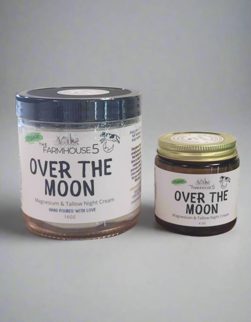The Farmhouse5 - Vendita all'ingrosso Creme da notte - Over The Moon - Crema Notte al Tallow/Magnesio adatta ai bambini.2