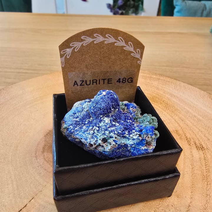 Azurite from Congo – 24g, 48g, 50g, 74g & 126g for wholesale by Crystal Cove Minerals