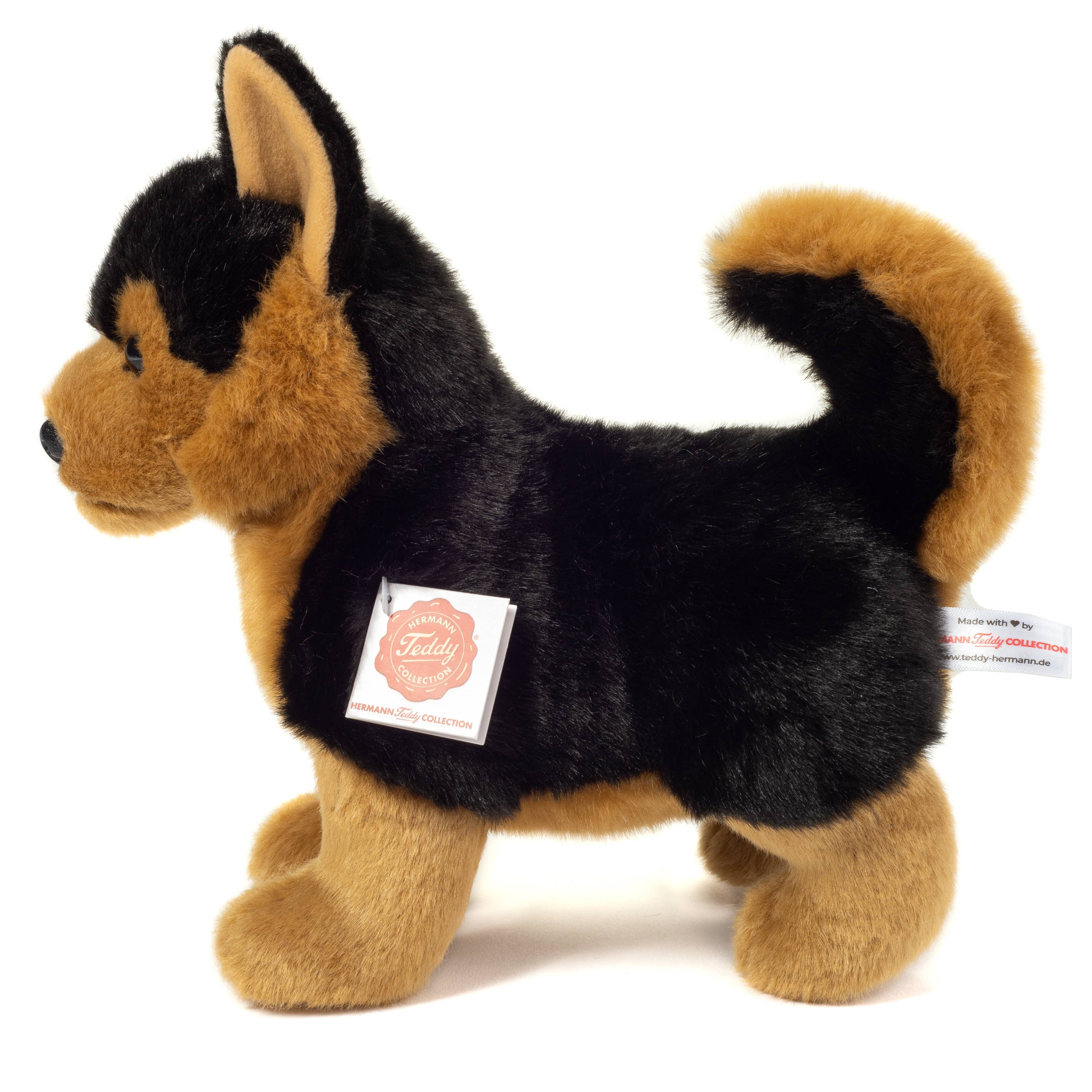 Teddy Hermann - Wholesale Stuffed/Plush Toy - Kids & Baby - German Shepherd standing 23 cm - plush toy - soft toy1