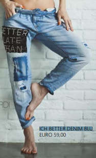 Stefano Ghilardi - Vente Jean – femme - Ich Better Denim Bleu0