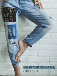 Ich Better Denim Blue for wholesale by Stefano Ghilardi