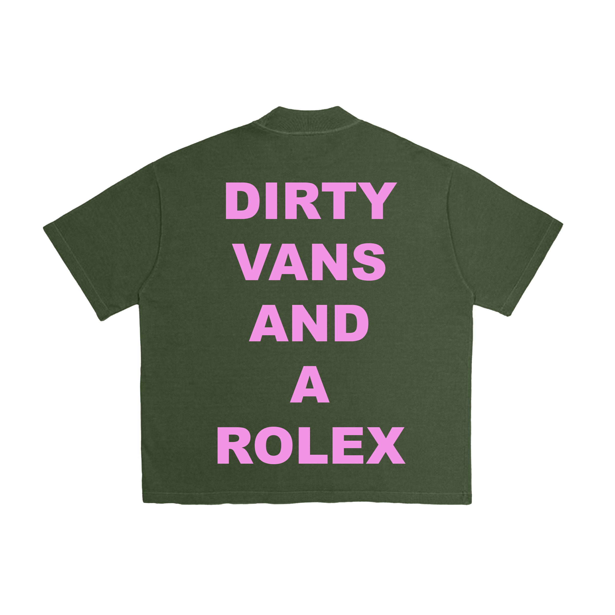 SURF CLUB - Wholesale Screen Printed T-Shirt - Unisex - Motto Tee (Dirty Vans And A Rolex)8
