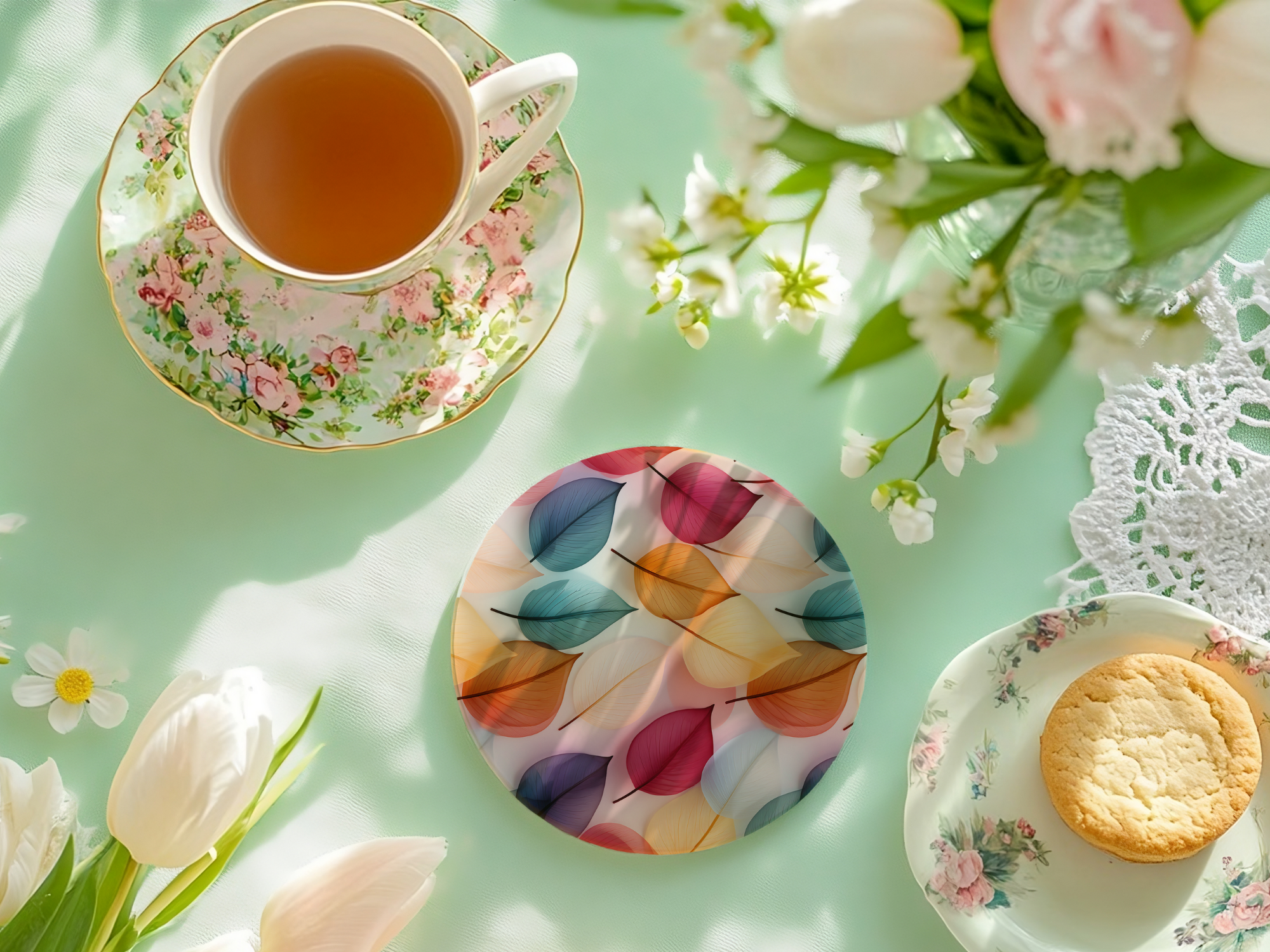 Fernville Creations - Wholesale Coasters - Leaves Coaster, Nature Lover Gift, Nature Inspired Decor7