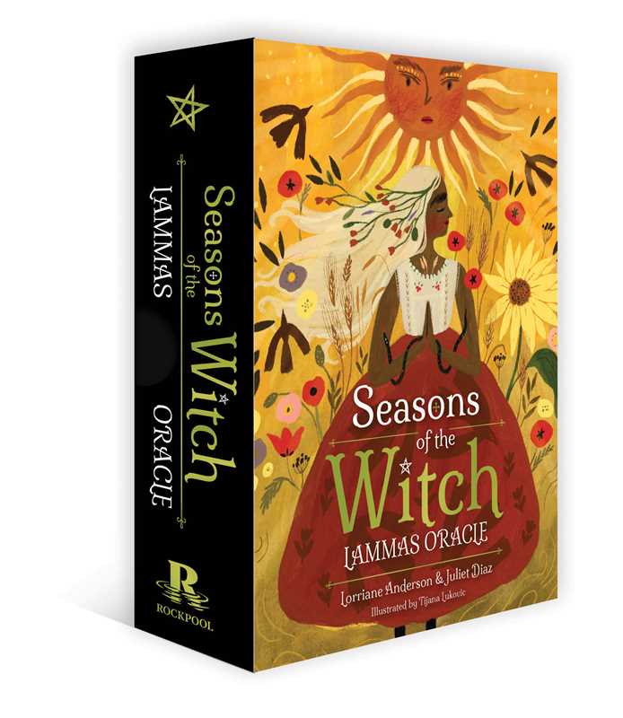 Simon & Schuster - Wholesale Tarot Cards - Seasons of the Witch - Lammas Oracle by Lorriane  Anderson3