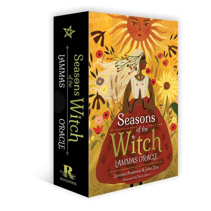 Simon & Schuster - Wholesale Tarot Cards - Seasons of the Witch - Lammas Oracle by Lorriane Anderson3