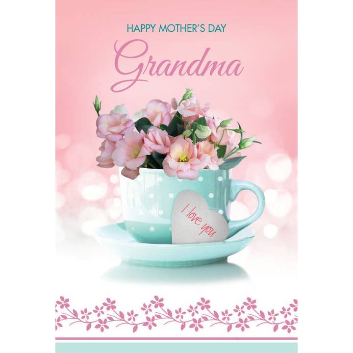 Mothers Day Grandma Greeting for wholesale by InterGreet.com