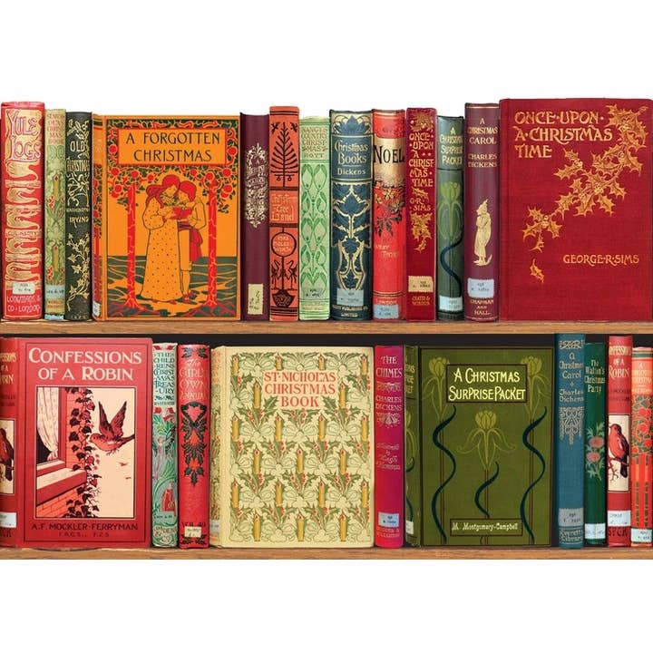 A Forgotten Christmas - Die-cut Christmas Book Card for wholesale by Nelson Line