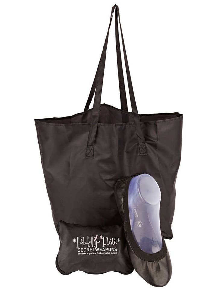 SECRET WEAPONS - Wholesale Flats - Women's - Foldable Ballet Flats with Purse & Carry Bag
