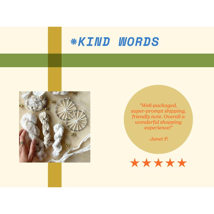 Euca Design - Wholesale DIY Craft Kit - DIY Round Ornament Kit | Holiday Kids Craft | Weaving Kit9