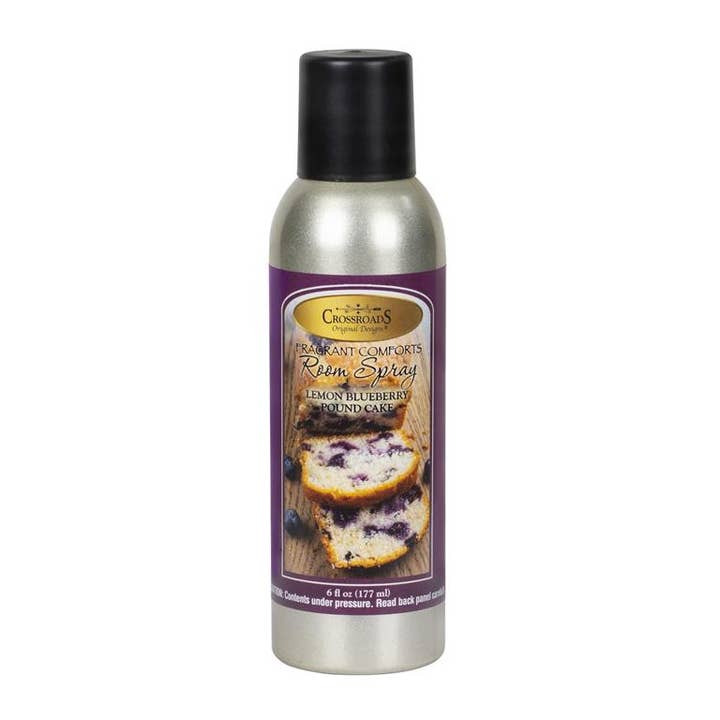 Crossroads Original Designs - Wholesale Room & Linen Spray - Lemon Blueberry Poundcake - Room Spray