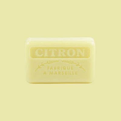 Sapone per ospiti francese 60g - Limone per la vendita all'ingrosso da parte di French Soap Wholesale