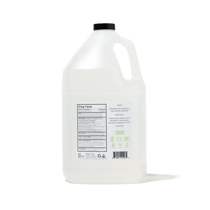 Dr. Brite - Vente Désinfectants pour les mains - Désinfectant pour les mains à l'eucalyptus Gallon3