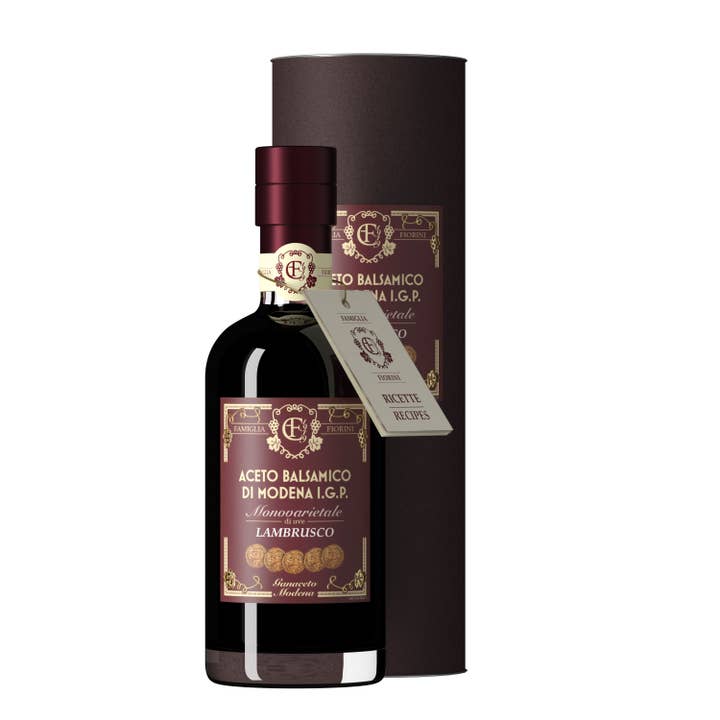 Aceto Balsamico di Modena IGP Monovarietal Lambrusco for wholesale by Acetaia Famiglia Fiorini