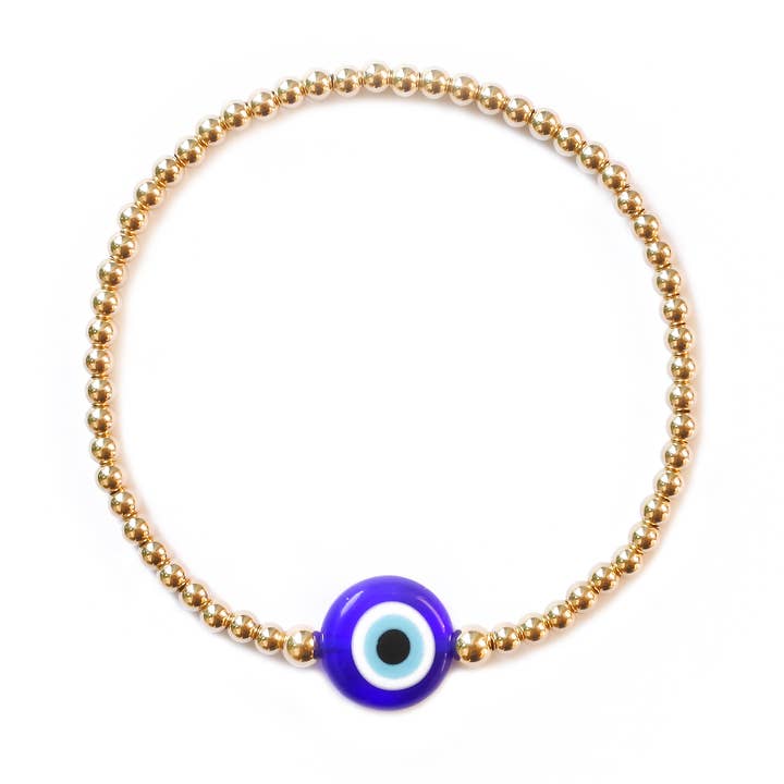 Evil Eye Bead Bracelet for wholesale by Callie Lee ®️