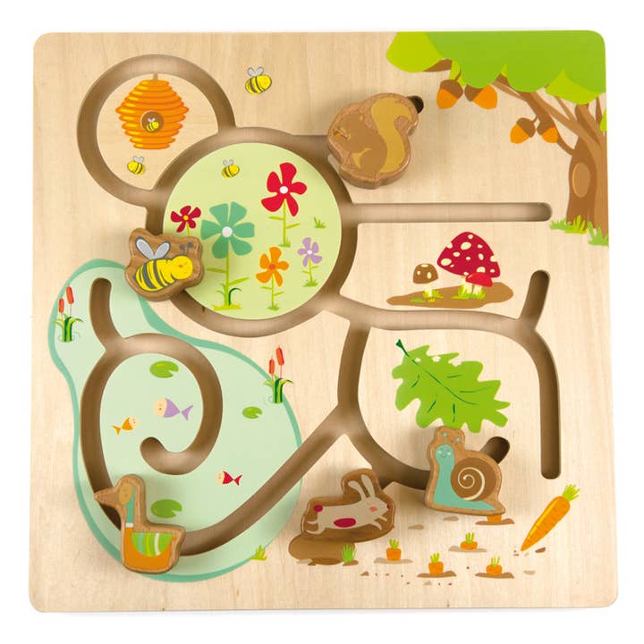 TOYS SERVICE, SL. -ANDREU TOYS- - Wholesale Wood Toy - Kids - Forest Sliding Game6