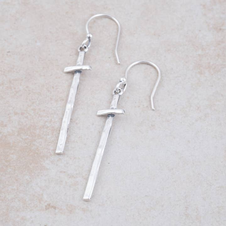 Sterling Silver Agape Earrings for wholesale on Faire1