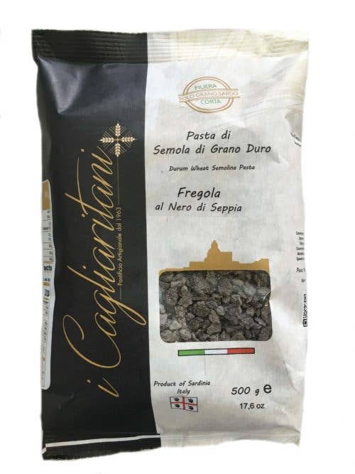 Classic Cuttlefish Ink Fregola for wholesale by I CAGLIARITANI QUI SARDEGNA
