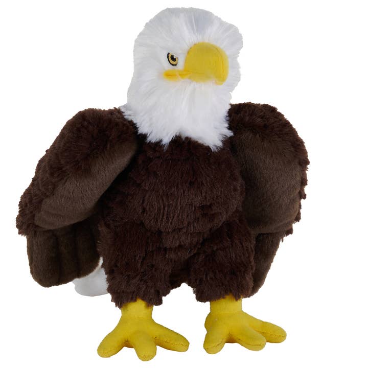 Wild Republic – Engroshandel Plyslegetøj - Børn og baby – Cuddlekins Eco Mini Hvidhovedet Havørn Bamse 20 cm0