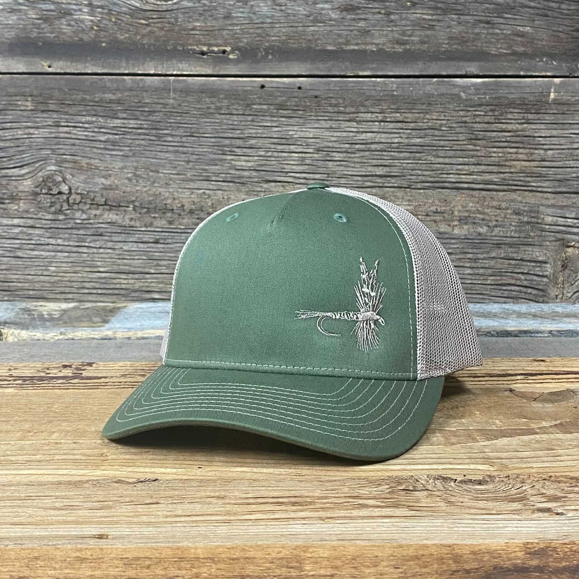 Fly Fish Wyoming - Wholesale Trucker Hat - Unisex - Dry Fly Trucker - So Fly Series 3  //  3 COLORS3