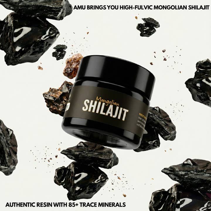 Amu Nutrition - Wholesale Oral Supplement/Vitamin - Mongolian Shilajit Resin |Supplement Bestseller | Lab-Tested3