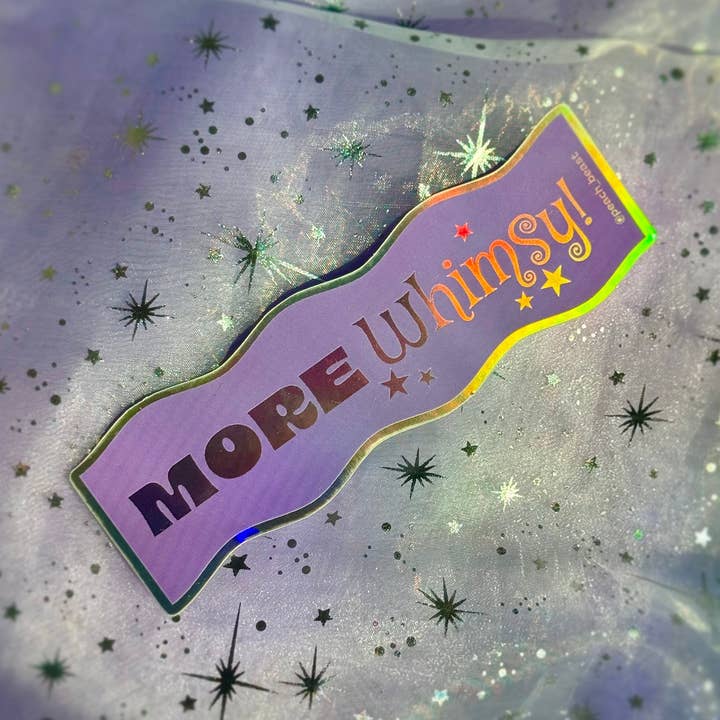 More Whimsy Sticker for wholesale by Peach Beast