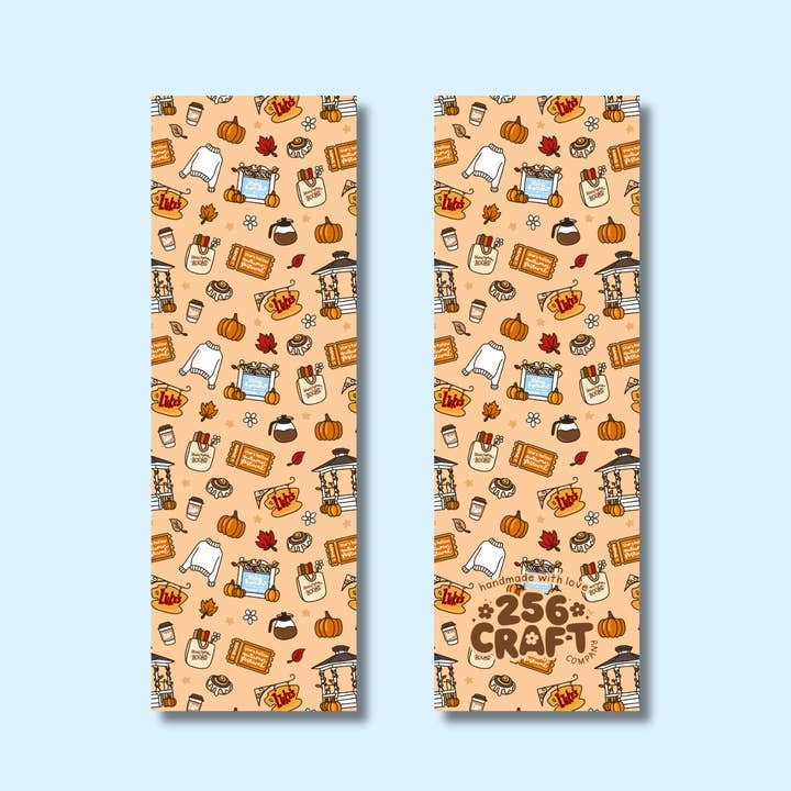 Autumn Festival Handmade Bookmark for wholesale by 256 Craft Co