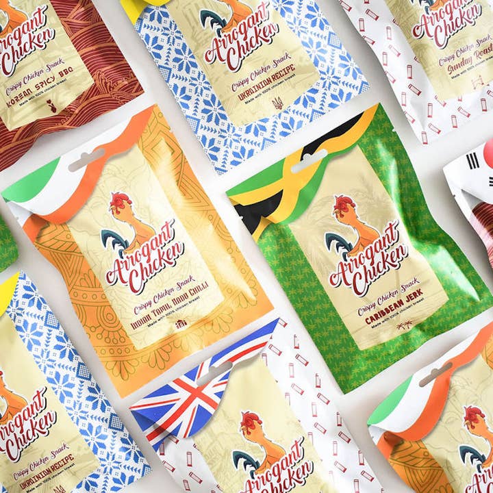 Arrogant Chicken – wholesale Jerky – Crispy Chicken Slices - Mixed Flavours12