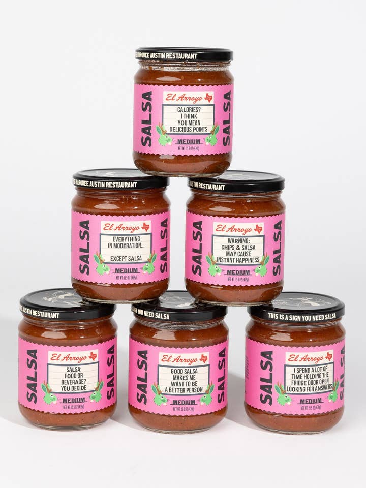16 oz Salsa - Medium for wholesale by El Arroyo