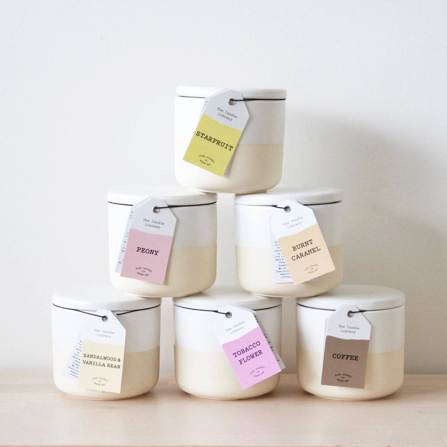 The Candle Library - Wholesale Jar/filled candle - Starfruit3