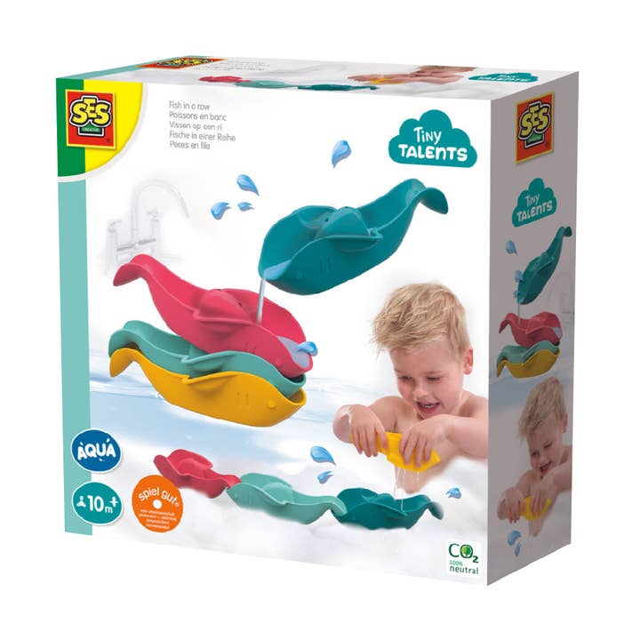 SES Creative Fish in a Row Bath Toy for wholesale by Petra Toys