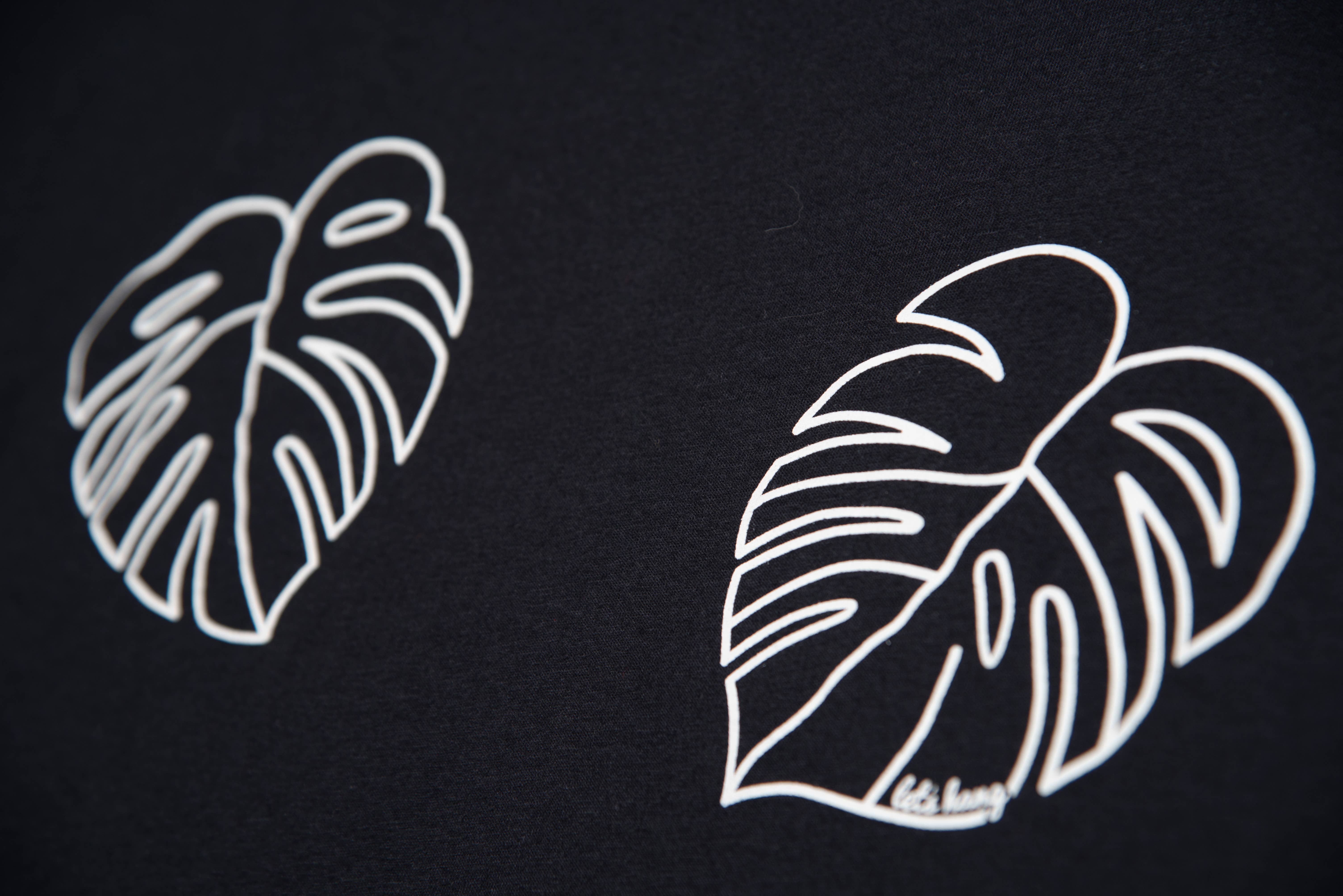 Variegate Design – Engroshandel T-shirt med print - Dame – Monstera Bryster - Dolman T-Shirt4