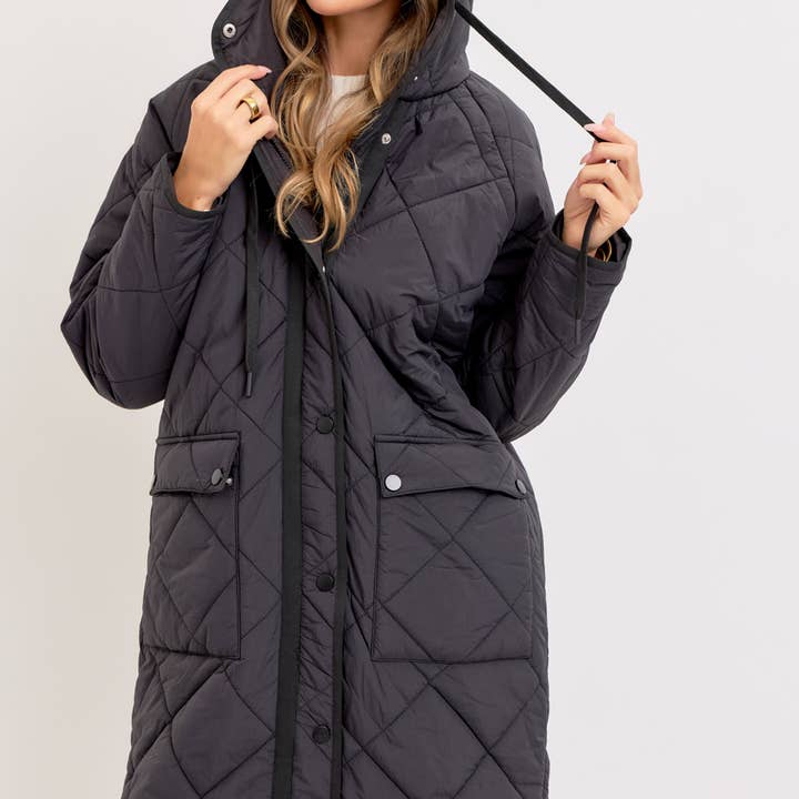PUFFER QUILTED COAT/JACKET OUTERWEAR and other Purchase wholesale snap button. Free returns & net 60 terms on Faire trending on Faire.