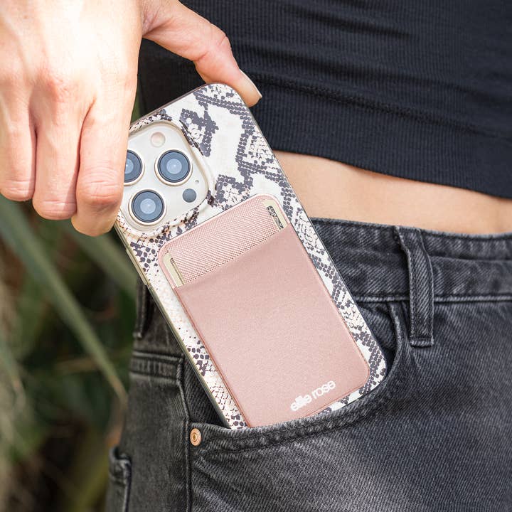 Ellie Rose - Wholesale Phone Wallet - Women's - Stick-On Phone Pocket (Blush)8
