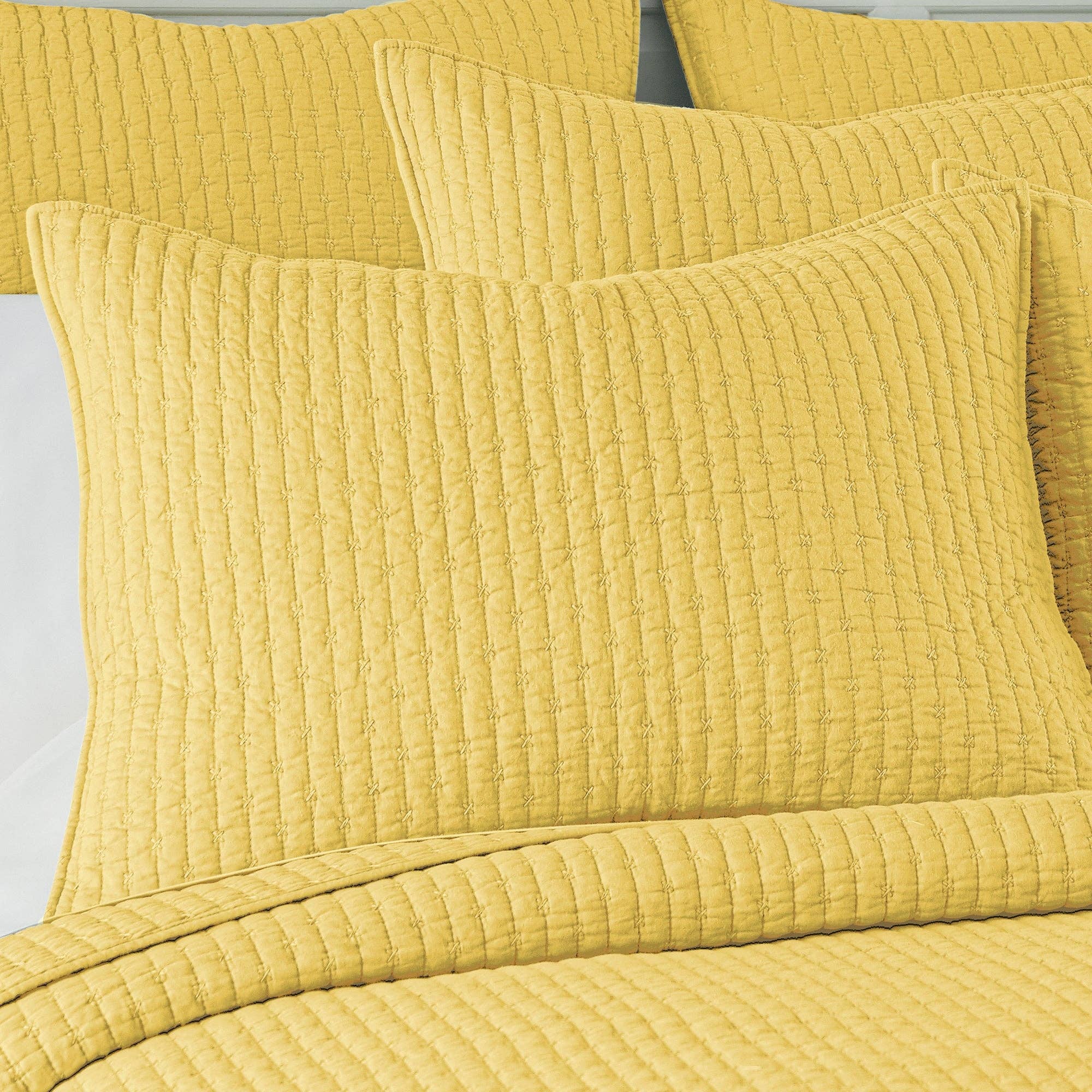 Levtex Home - Vente Parure de lit - Ensemble de couette en point de croix25