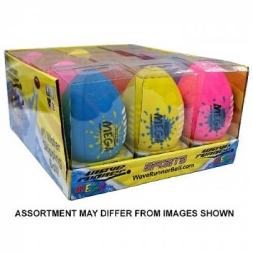 ET Products - Wholesale Retailer Display - Kids & Baby - Waverunner Mega Football 12-Unit Counter Display2