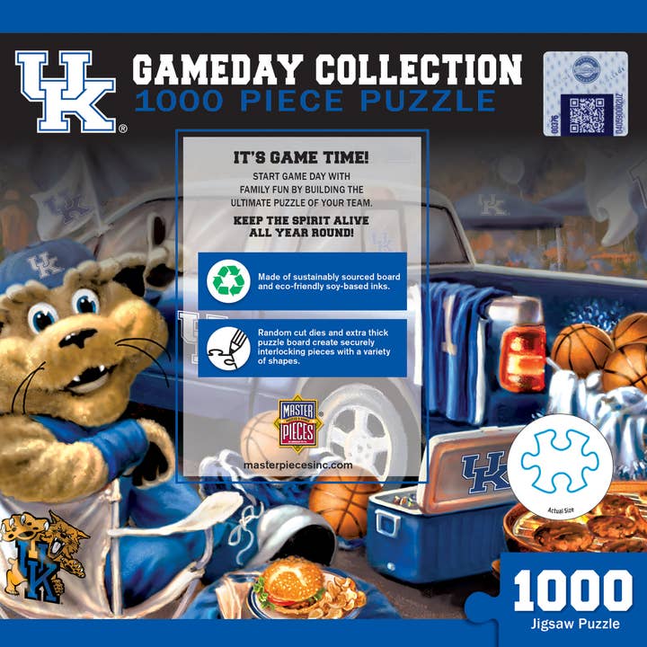 Masterpieces Puzzles - Wholesale Puzzle - Adult - Kentucky Wildcats - Gameday 1000 Piece Puzzle2
