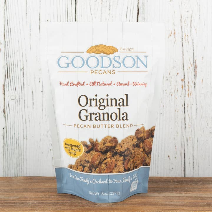 Goodson Pecans - Wholesale Granola - Original Granola- Pecan Butter Blend4
