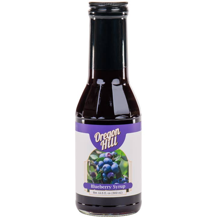 Blueberry Syrup for wholesale by Oregon Hill Farms