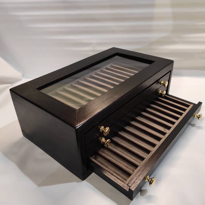 Collectable 39 pen cabinet desk pen holder for wholesale by Coins&More