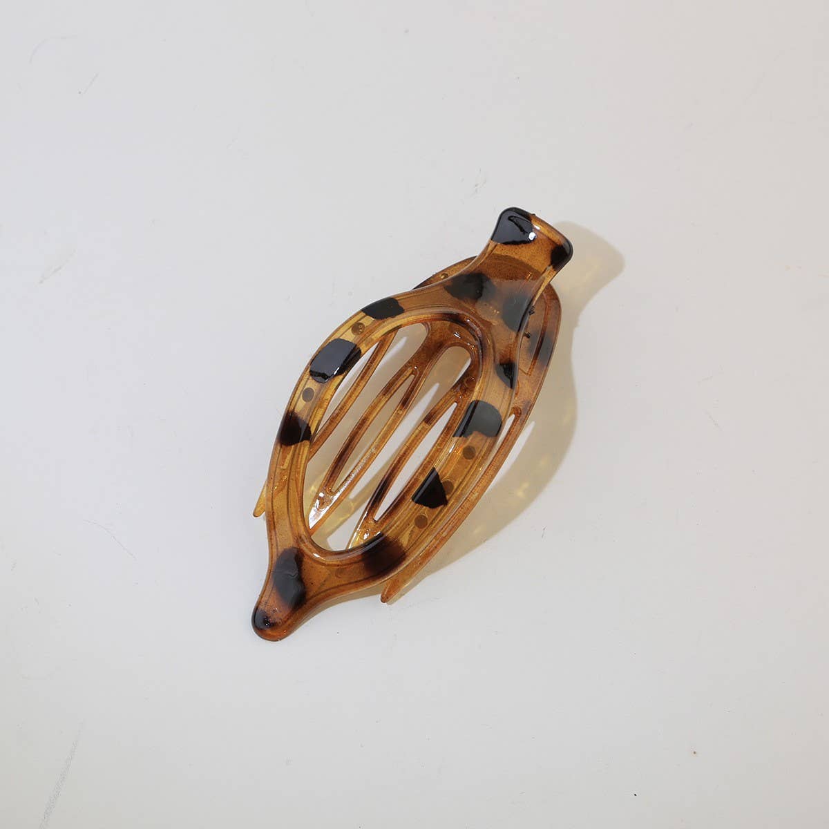 ACCITY - Wholesale Hair Clip - Women's - Glossy Matte Oval Hair Clip-Large Duckbill Style_CWAHA0747946