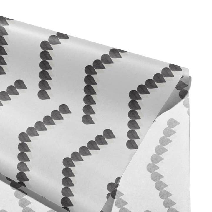 Rainstorms, Gift Wrap, Designed & Made in Berlin Since 2012. for wholesale by Karte Design Berlin