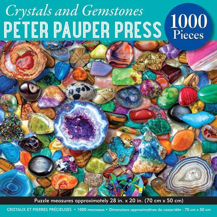 Crystals and Gemstones 1000 Piece Jigsaw Puzzle and other Purchase Wholesale crystal puzzle. Free Returns & Net 60 Terms on Faire trending on Faire.