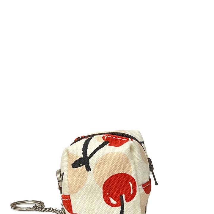 *NEW* Mini Cube Key Ring, Cherries for wholesale by MAIKA