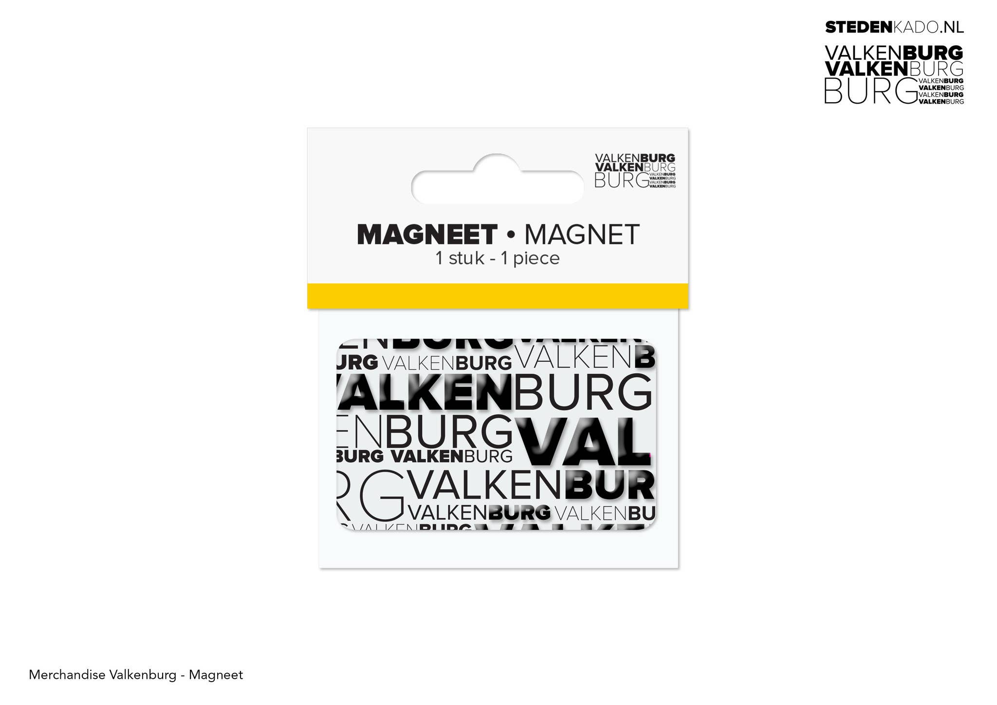 STEDENKADO - Wholesale Magnet - Valkenburg magnet0
