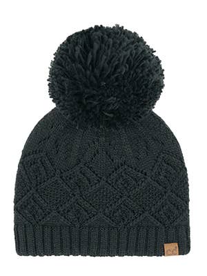 Berretto con motivo a maglia C.C per la vendita all'ingrosso da parte di Accessorize Me