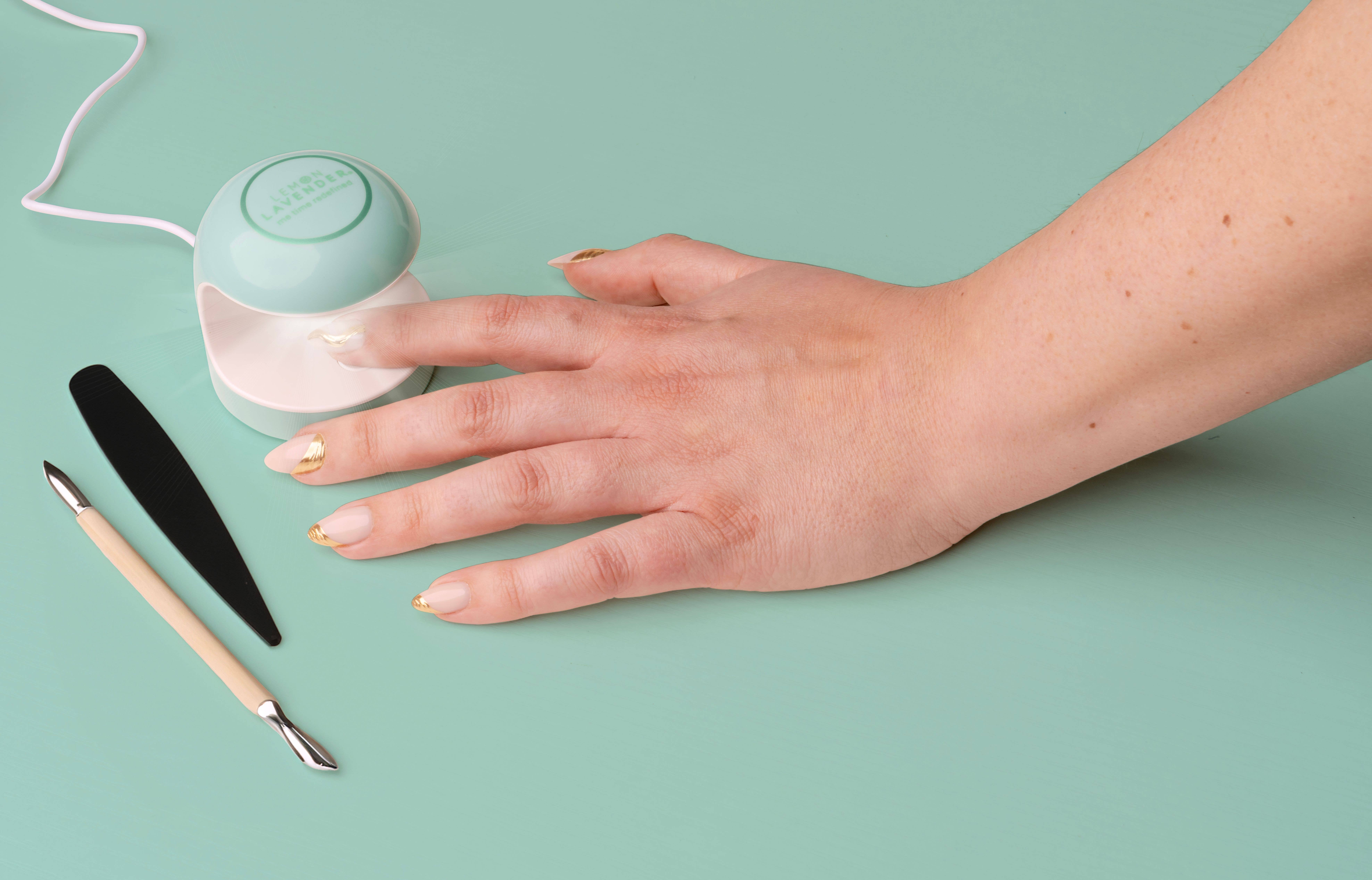 DM Merchandising - Wholesale Nailcare Set - Lemon Lavender Nailed It Gel Nail Lamp9