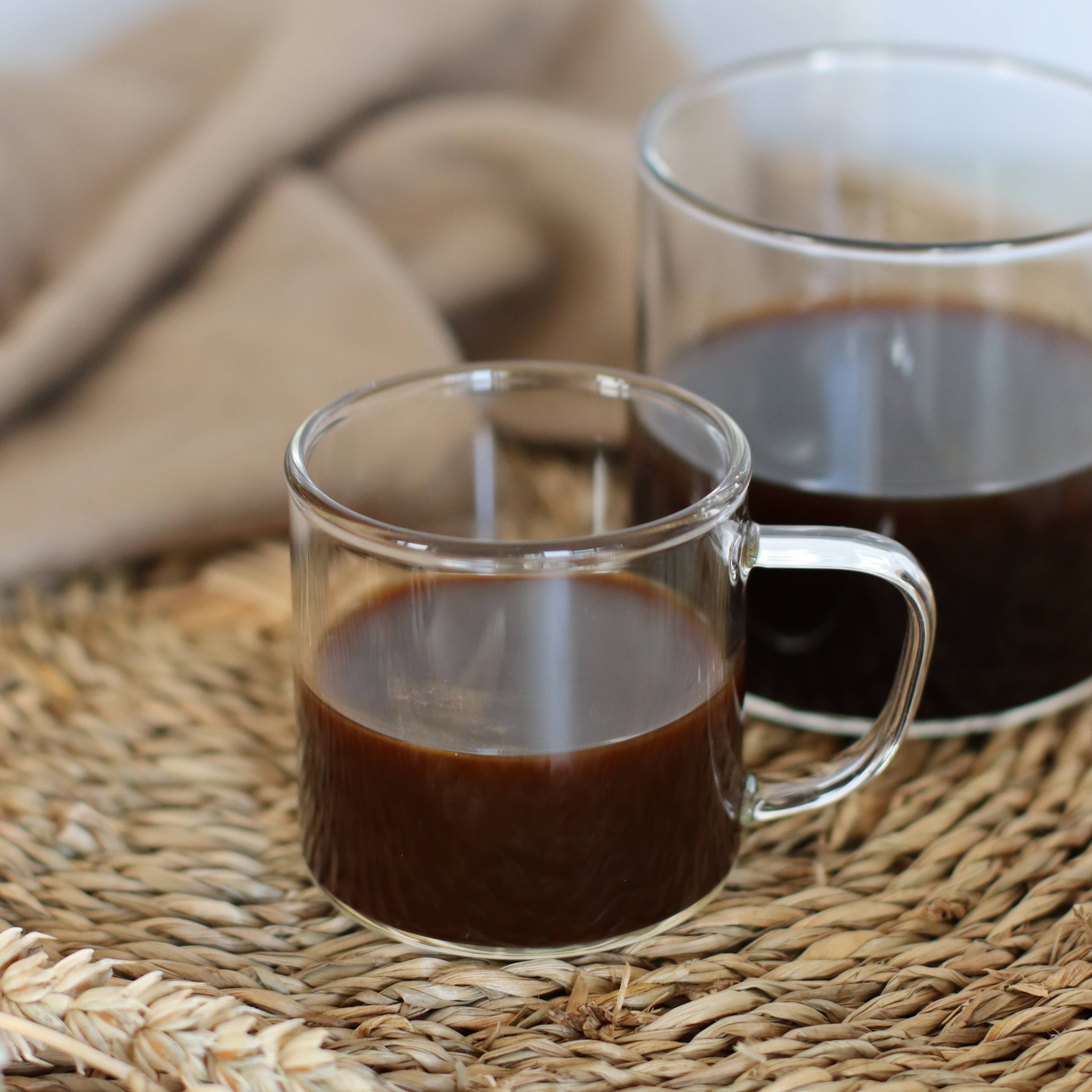 Ogo living - Vendita all'ingrosso Tazza da tè/caffè - Set da 4 tazzine da espresso Helya in vetro borosilicato da 12 cl5