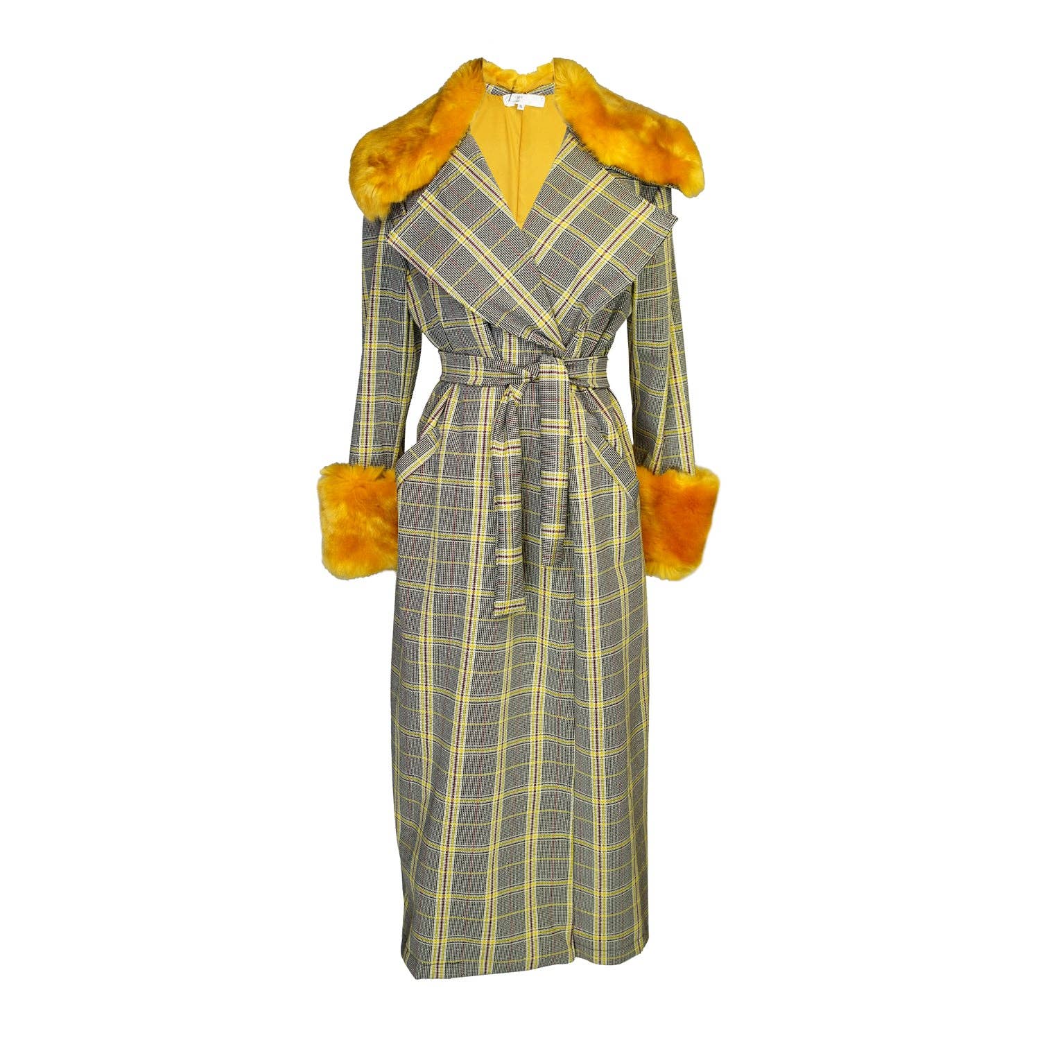 Jennafer Grace - Wholesale Coat - Women's - Eloise Coat In Marigold Glenn PRE-ORDER9