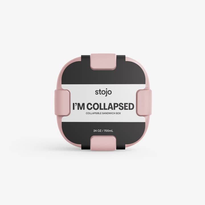 Stojo - Vendita all'ingrosso Contenitori per alimenti - Scatola portaoggetti pieghevole per alimenti da 24 once - Confezione chiusa1
